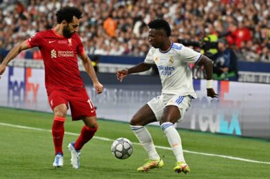 محمد صلاح يكشف سبب تصويته لفينيسيوس جونيور للفوز بجائزة الأفضل من الفيفا