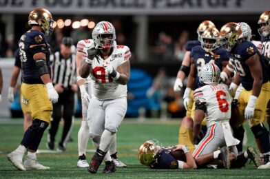 يتفاعل عالم CFB مع يوم Ryan و CFP CFP Marcus Freeman يجمعان فقط 22.1 مليون مشاهد