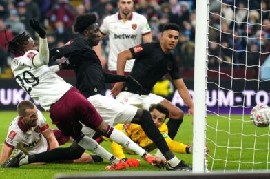 أستون فيلا 2-1 وست هام: يتعافى الفيلان في وقت متأخر للتقدم في كأس الاتحاد الإنجليزي