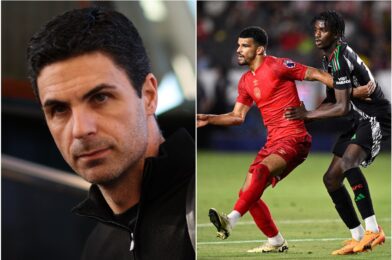 آرسنال يريد الحفاظ على هدف مانشستر يونايتد