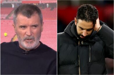 “يا إلهي…” – روي كين يسلط الضوء على “القلق الكبير” بشأن بداية روبن أموريم في مانشستر يونايتد