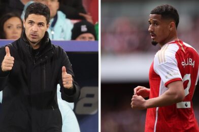 يريد Mikel Arteta تعزيز دفاع Arsenal من خلال التوقيع على 70 مليون جنيه إسترليني مع المدافع ، وسط اهتمام ريال مدريد في ويليام ساليبا: التقارير