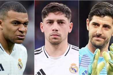 ريال مدريد بدون ثلاثة لاعبين رئيسيين في الدور نصف النهائي من كوبا ديل ري