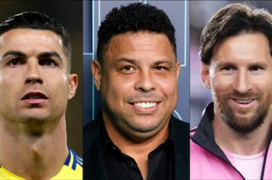 رونالدو يدخل ليونيل ميسي وكريستيانو رونالدو أفضل نقاش على الإطلاق مع تصنيف الصدمة