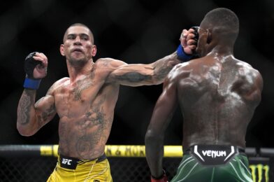 يشارك نجم UFC السابق رد فعل من كلمتين على منشور أليكس بيريرا ، مستوحى من خطاف عيد الحب