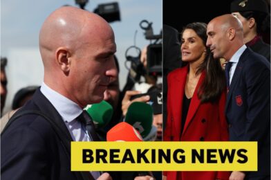 اعتبر لويس روبياليس مذنبا وصفع 10 آلاف يورو بتقبيل نجم كرة القدم الإسبانية دون موافقته