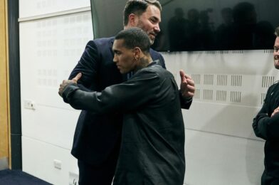 “لا يزال يغلي: يرفض هيرن مغادرة حادثة Eubank Jr.
