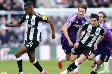 سيغادر مفتاح Newcastle Acepty Player إذا لم يكن يدخل الأربعة الأولى