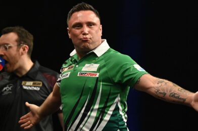 الدوري الممتاز السهام 2025: Gerwyn Price يفوز Luke Lettler و Luke Humphries و Nathan Aspinall بالمطالبة بالليلة ثلاث انتصارات | السهام