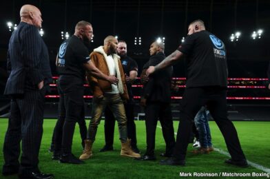 “خائف في الأفق؟”: عدم وجود عدوان من قبل كونور بن ضد Eubank Jr.