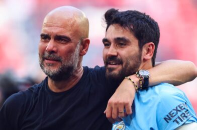 بيب جوارديولا يقرع Ilkay Gundogan Man City Contract Bombshell