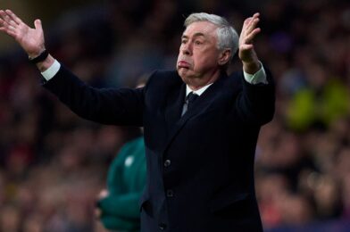 كارلو أنشيلوتي آند لا ليجا رئيس حرب الكلمات على جدولة ريال مدريد