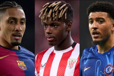 Man Utd Chase Raphinha و Nico Williams ؛ تشيلسي بيع مؤامرة