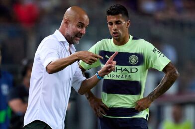 يفتح Joao Cancello في نزاع عام مع Pep Guardiola في Man City