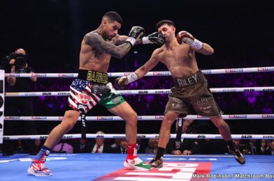 يعلن Barboza Jr. الميزة على Theofimo Lopez ، يعد بطل WBO على “Fatal Fury” النفط.