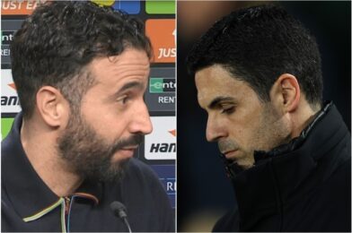 حفر الماكرة Ruben Amorim في عمل Mikel Arteta في Arsenal