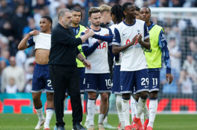 يقترح Lineker العواقب بين Angecoglou و Tottenham Star