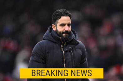 يمكن لمان يونايتد أن يحل محل روبن أموريم مع unai emery