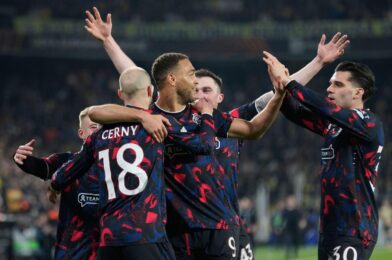 Cerny Marks مرتين في النصر الشهير
