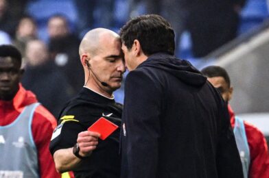 Paulo Fonseca: معلق Lyon Boss لمدة تسعة أشهر بعد القتال الغاضب مع الحكم | أخبار كرة القدم
