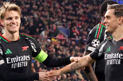 PSV 1 – 7 أرسنال