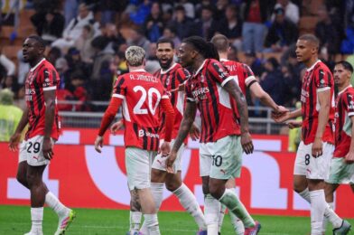 فاز AC Milan Inter للوصول إلى نهائي Coppa Italia ، بينما غرب ريال مدريد في برشلونة