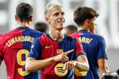 Barcelona Boost بينما قام أولمو وفيكتور بتحرير أنفسهم للعب لبقية الموسم