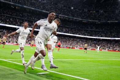 ريال مدريد تصل إلى نهائي كوبا ديل ري ، بعد ثمانية أهداف إثارة ضد ريال سوسيداد