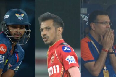 Yuzvendra Chahal يسيء إلى نيكولاس Pooran أمام Sanjiv Goenka ؛ يتفاعل مالك LSG