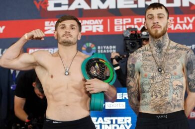 Lee Cutler vs. Sam Eggington: تحديثات مستديرة مباشرة إلى الجولات