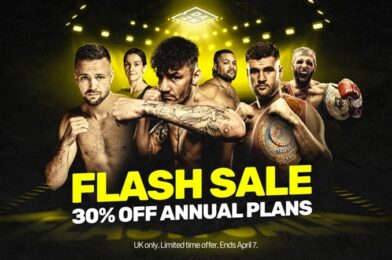 Dazn Flash Sale! يحصل مشجعو المملكة المتحدة على خصم 30 ٪ على الممر السنوي – فقط 1.61 جنيه إسترليني في الأسبوع